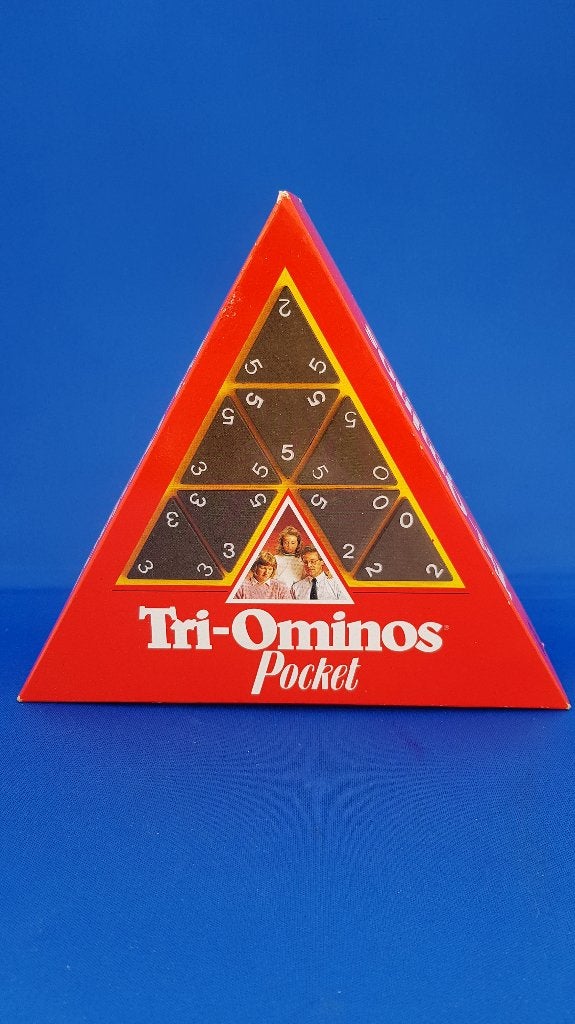 Tri-Ominos pocket, Goliath 1989. Helemaal compleet. 7B6, Tweedehands verkoop, Tweedehands verkoop, Gebruikt, Ophalen of Verzenden