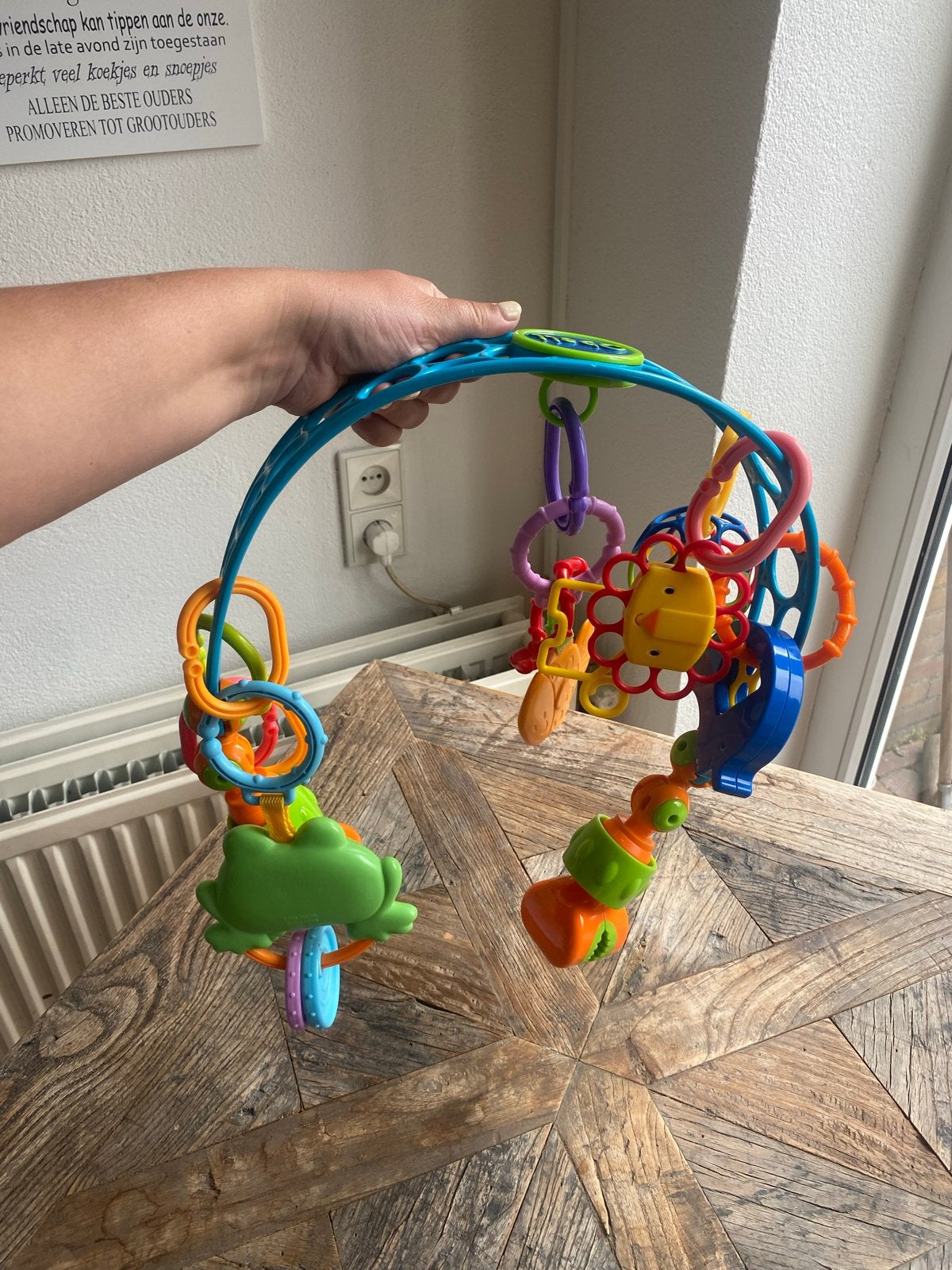 Oball speelboog voor kinderwagen of autostoel, Kinderen en Baby's, Ophalen of Verzenden, Gebruikt, Overige typen