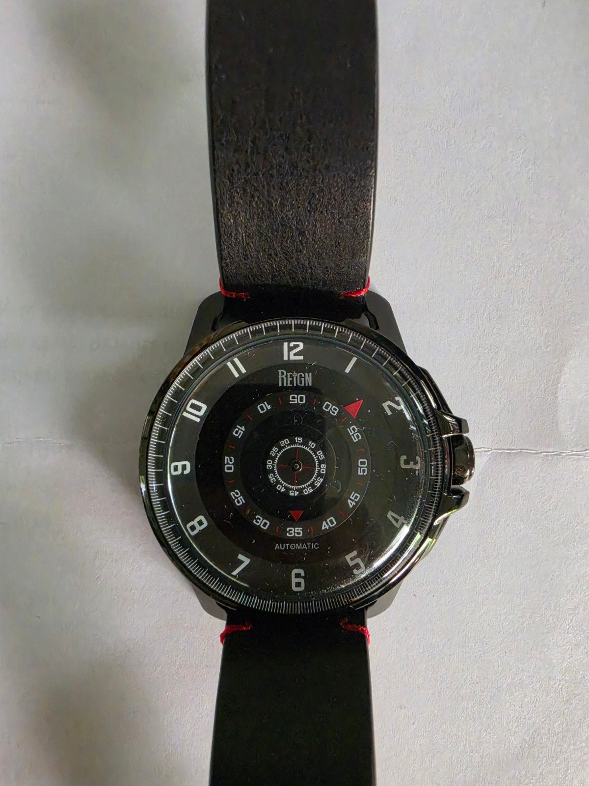 Reign Automatisch Horloge - Nieuw in Verzameling, Leer, Staal, Polshorloge, Nieuw