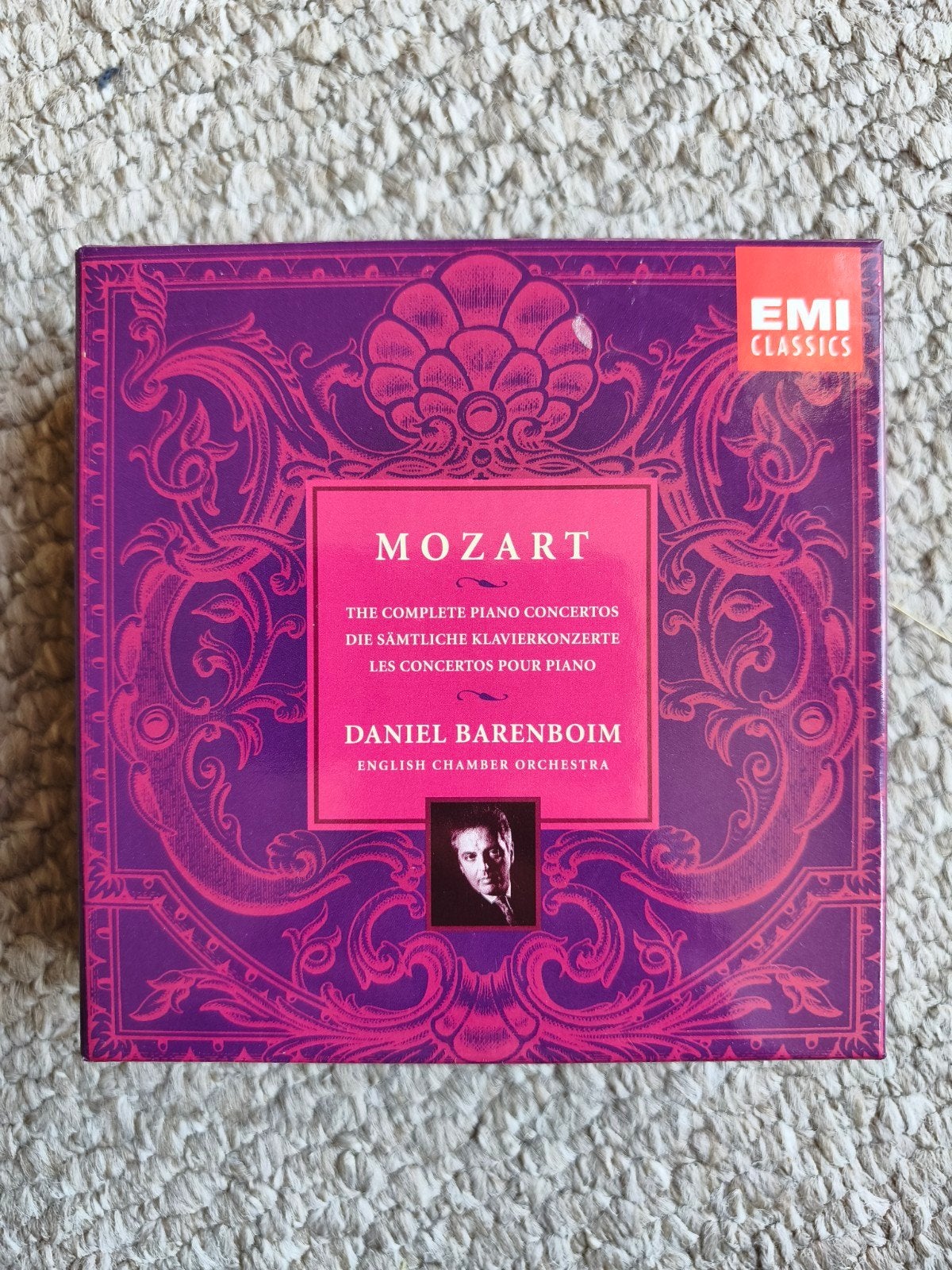 Mozart daniel barenboim, Cd's en Dvd's, Ophalen of Verzenden, Classicisme, Zo goed als nieuw, Orkest of Ballet