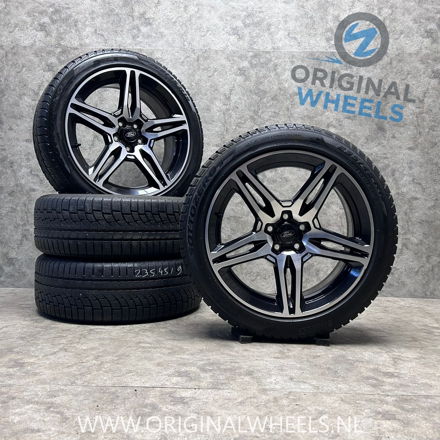 19 inch originele velgen + winterbanden Ford Kuga MK2, 19 inch, Gebruikt, -, -