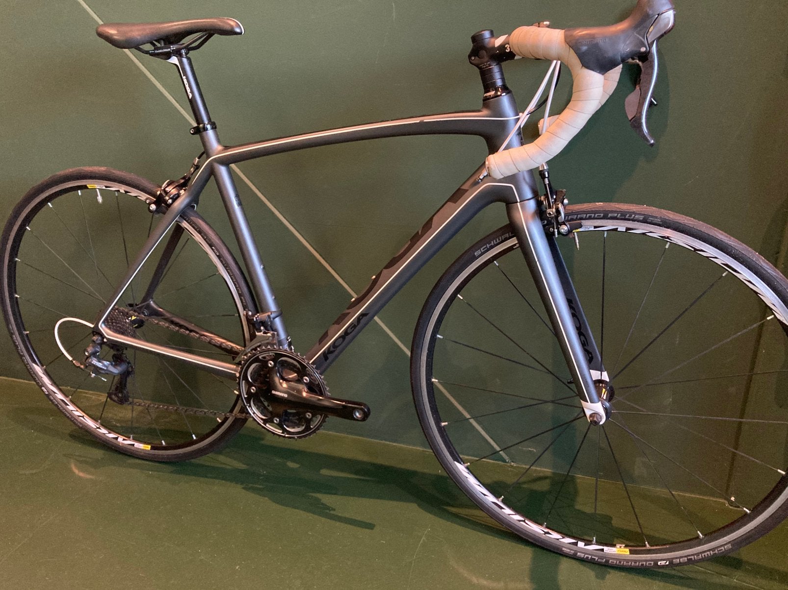 Koga Solacio Carbon Ultegra, Ophalen, 28 inch, Carbon, Velgrem