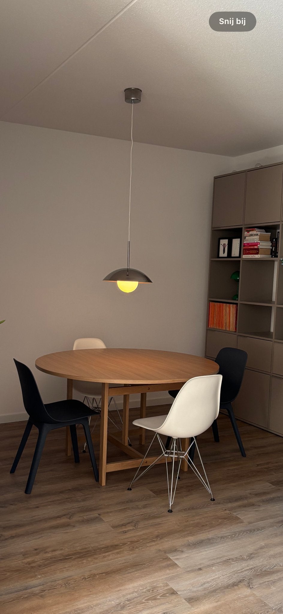 Moebe CPH - Ronde eettafel Ø130cm - Eiken, Huis en Inrichting, Ophalen, 100 tot 150 cm, Scandinavisch, Zo goed als nieuw