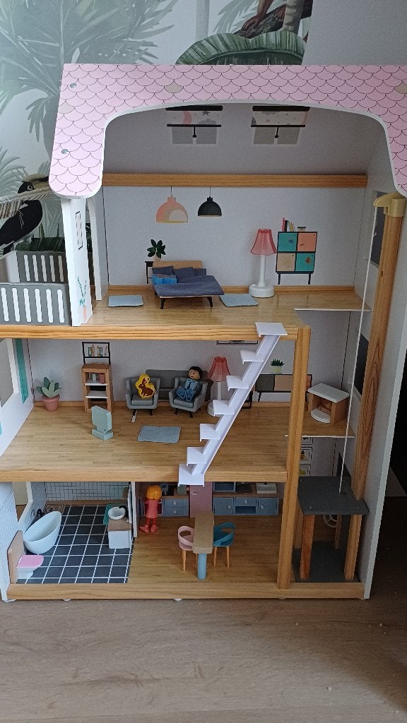 Poppenhuis, Ophalen, Gebruikt, Poppenhuis