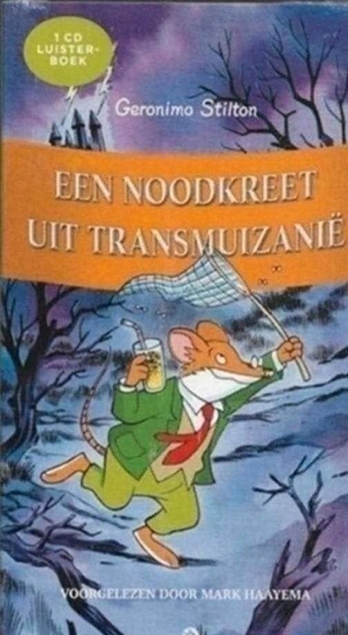 Geronimo Stilton Een noodkreet uit Transmuizanie (in plastic, Boeken, Luisterboeken, Ophalen of Verzenden, Cd, Kind