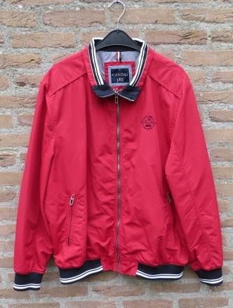 Heren zomer jack maat XXL C&A van oksel naar oksel is 70 cm, Maat 56/58 (XL), Zo goed als nieuw, Rood, C&A