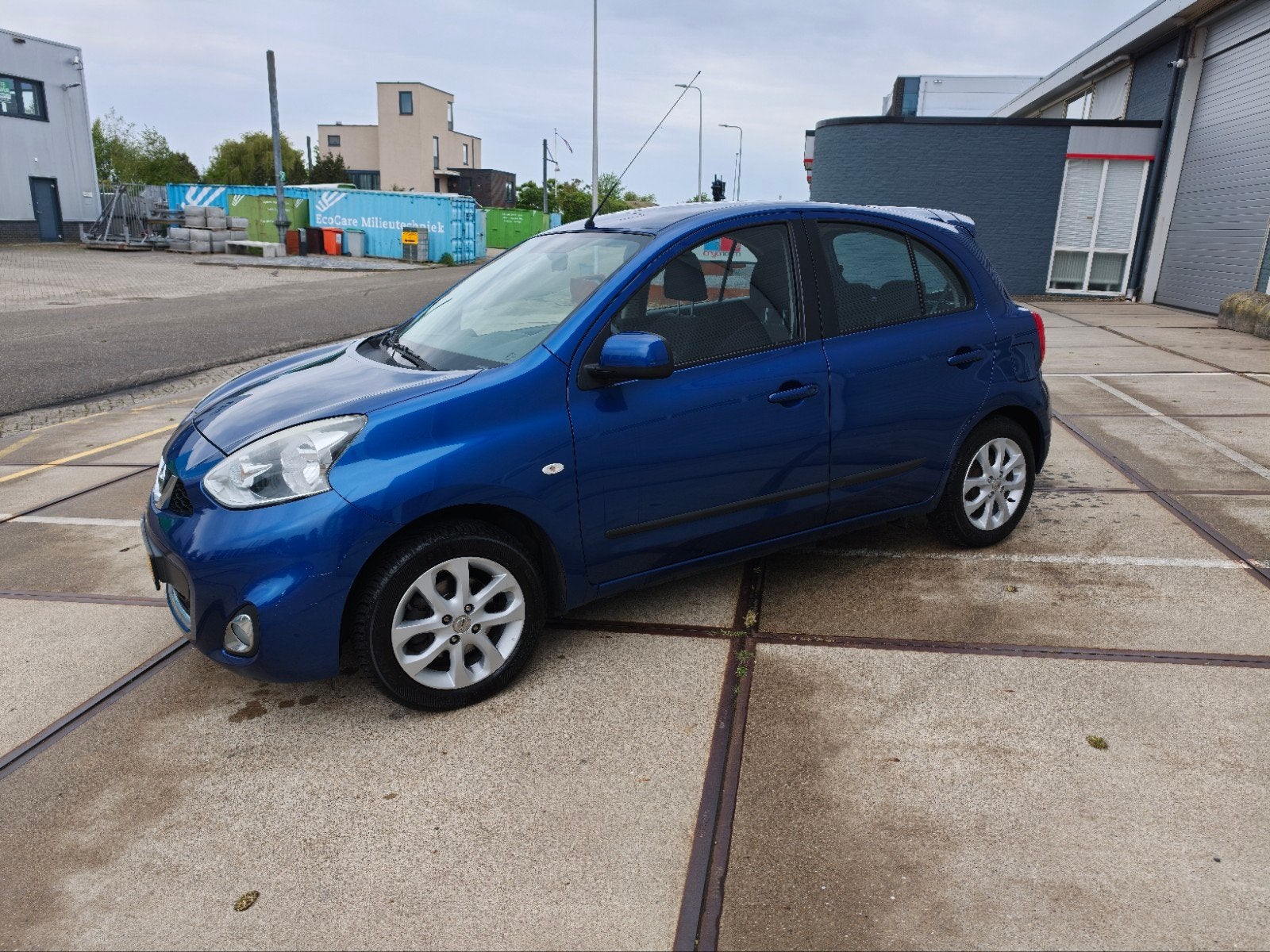 Nissan Micra 1.2 i Turbo 98 pk 2014 airco cruis apk nap, Voorwielaandrijving, Euro 5, Stof, 40 €/maand