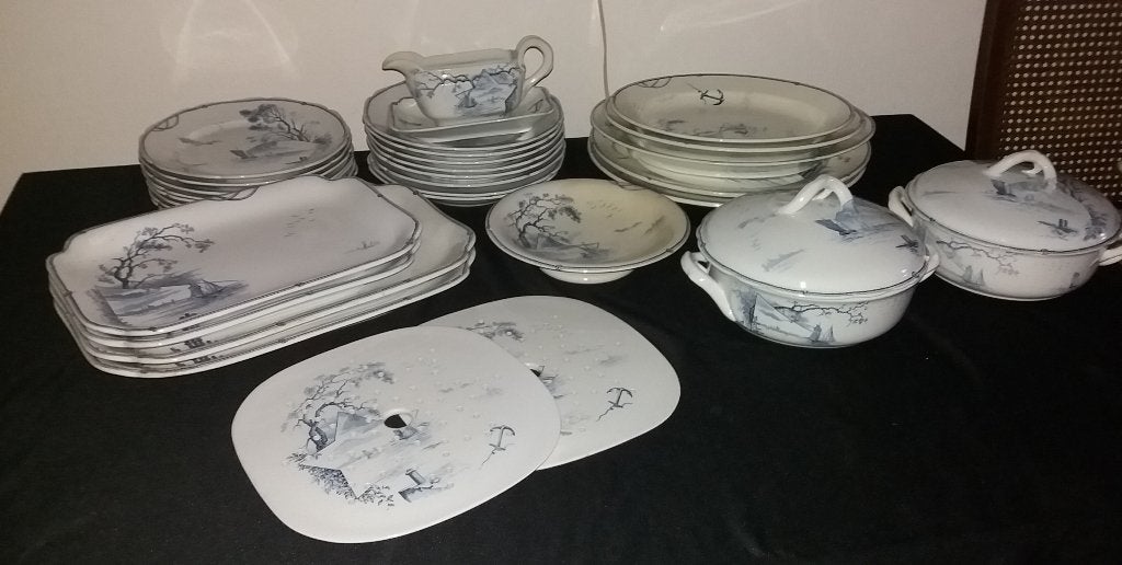 Eetservies Marinus, Ophalen