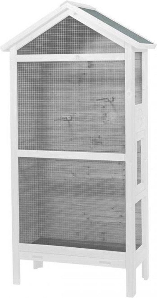 Nette Duvo+ Woodland volière asti cottage 82x40x160cm, Ophalen, Gebruikt, Hout, Volière