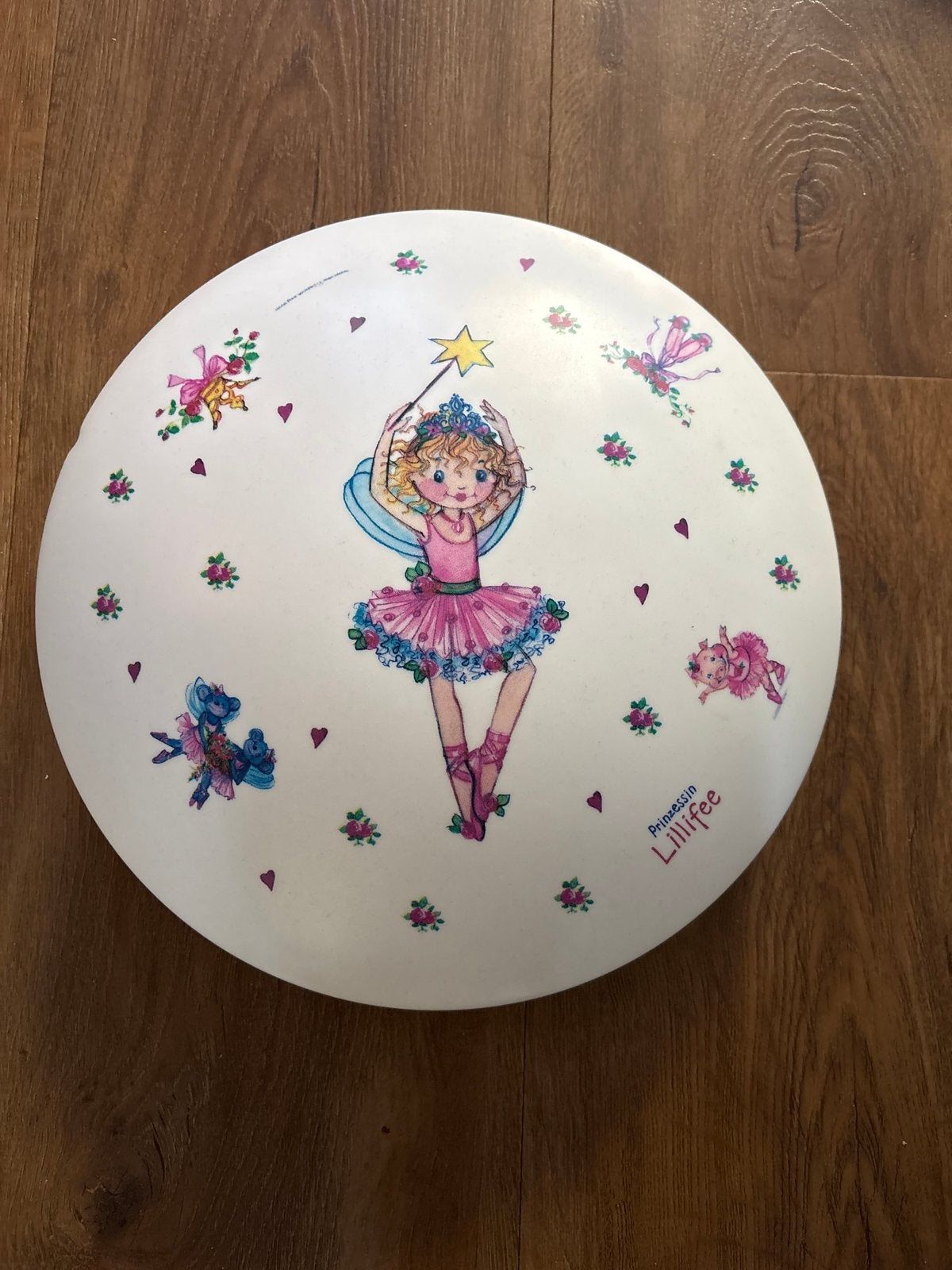 Prinsessin Lillifee Plafondlamp - Kinderkamer, Kunststof, Gebruikt, Ophalen of Verzenden, Wit