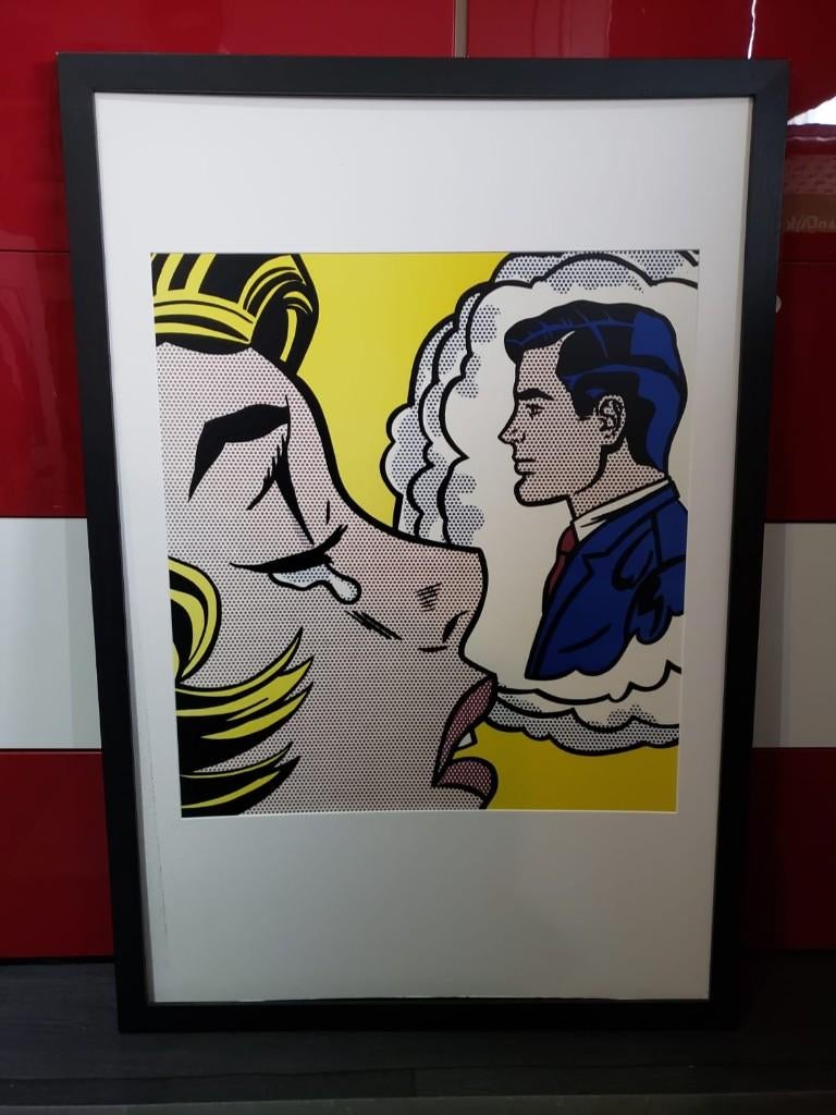 Roy Lichtenstein (print), Ophalen of Verzenden, 75 cm of meer, 50 tot 75 cm, Print