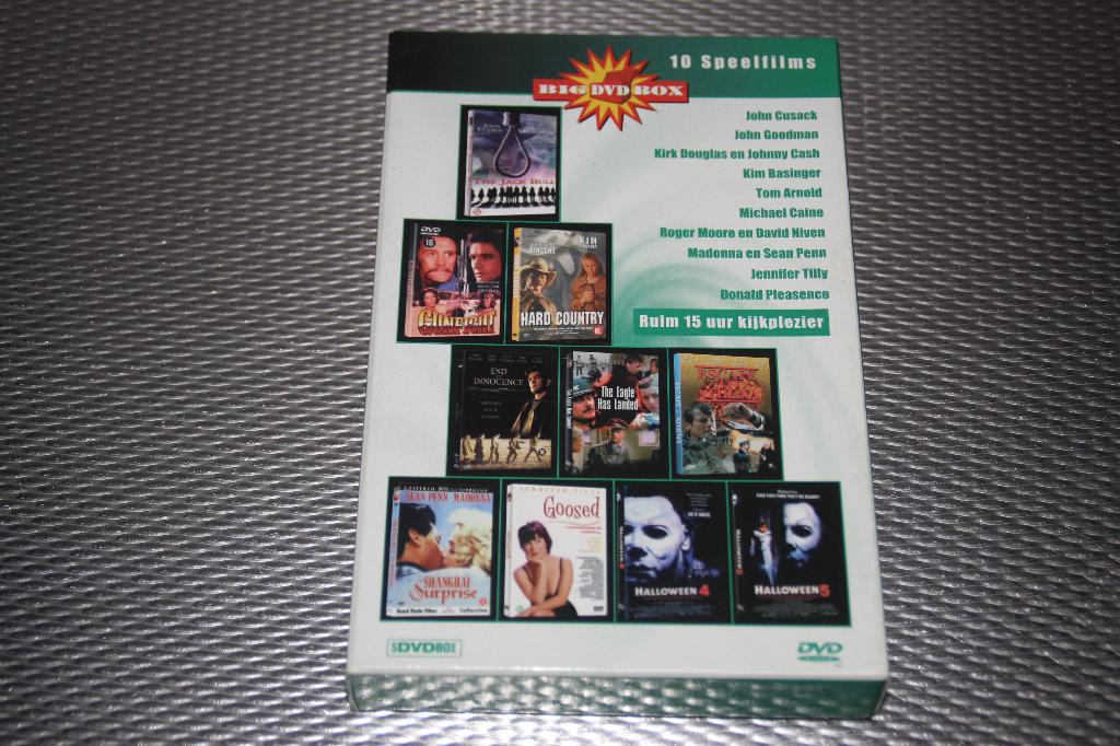 big dvd box 10 speelfilms, Alle leeftijden, Ophalen of Verzenden, Gebruikt