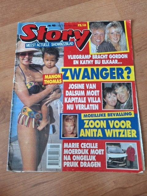 Story 1992 Prinses Diana Berdien Stenberg Grant & Forsyth, Verzenden, 1980 tot heden, Nederland, Tijdschrift