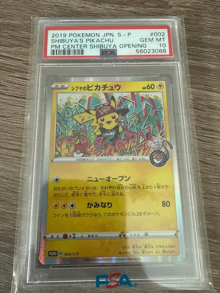 Pokemon Shibuya Pikachu PSA 10 GEM MINT, Hobby en Vrije tijd, Verzamelkaartspellen | Pokémon, Ophalen of Verzenden, Nieuw, Losse kaart