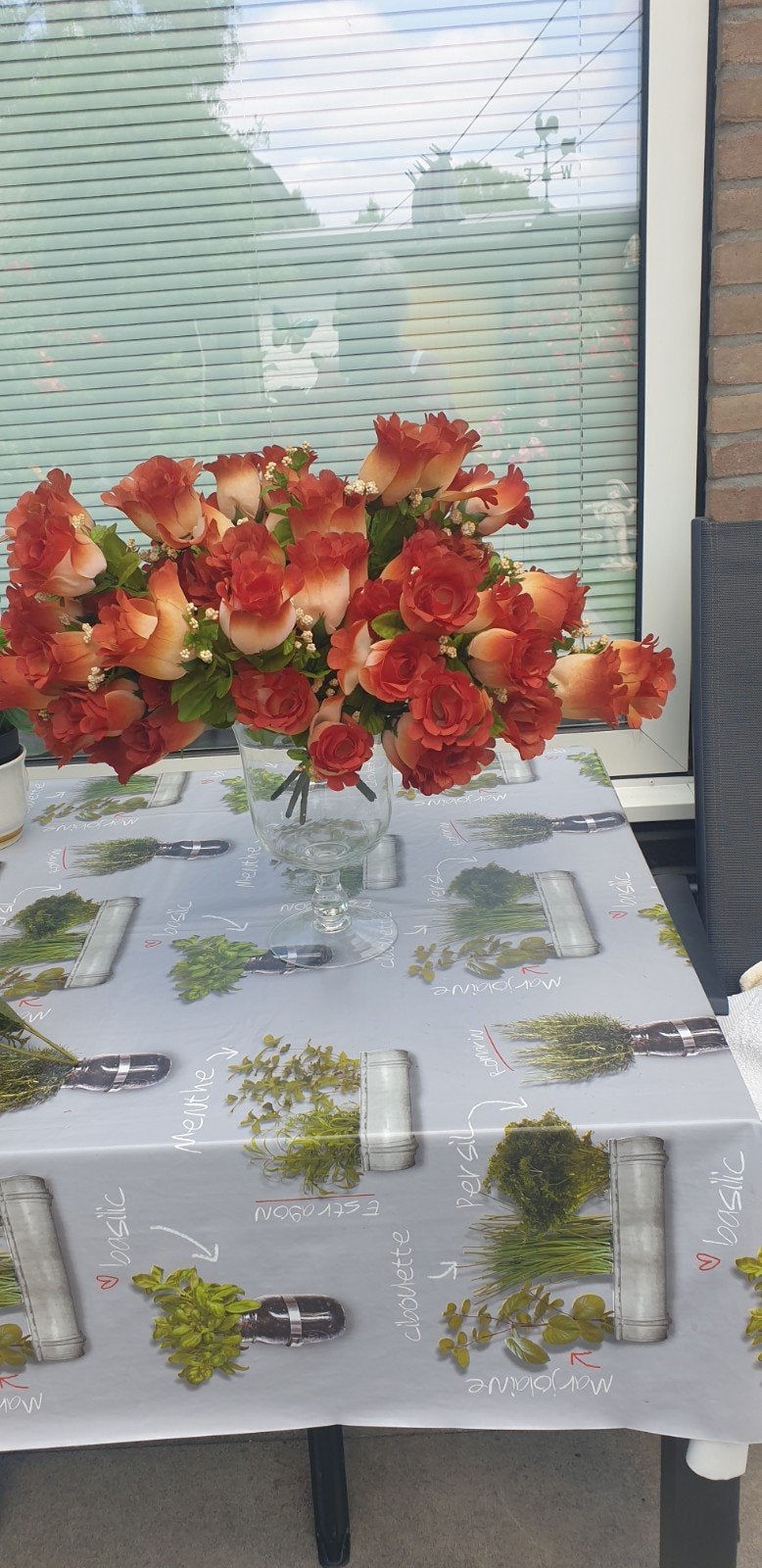 Tekoop  mooie kunst bloemen, Huis en Inrichting, Woonaccessoires | Kunstplanten en Kunstbloemen, Ophalen, Zo goed als nieuw
