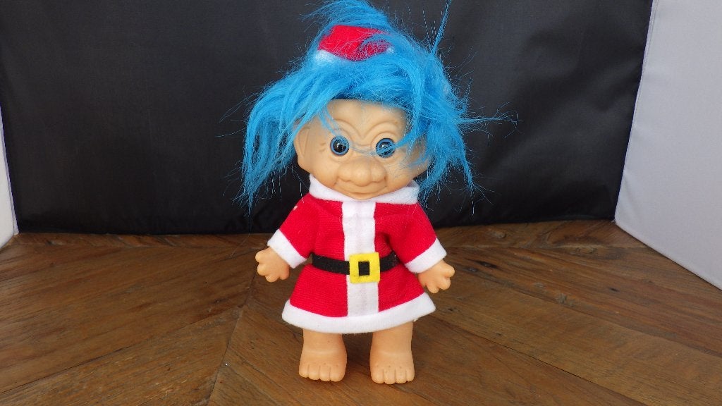mooie kersttrol, Ophalen of Verzenden, Gebruikt