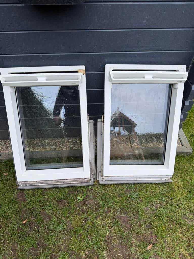 Velux Dak Raam Wit 45/68, Ophalen of Verzenden, Minder dan 80 cm, Dakraam