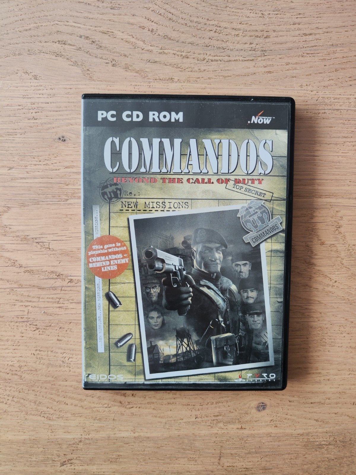 Commandos: Beyond the Call of Duty PC CD-ROM, Gebruikt, 1 speler, Ophalen of Verzenden, Strategie en Constructie