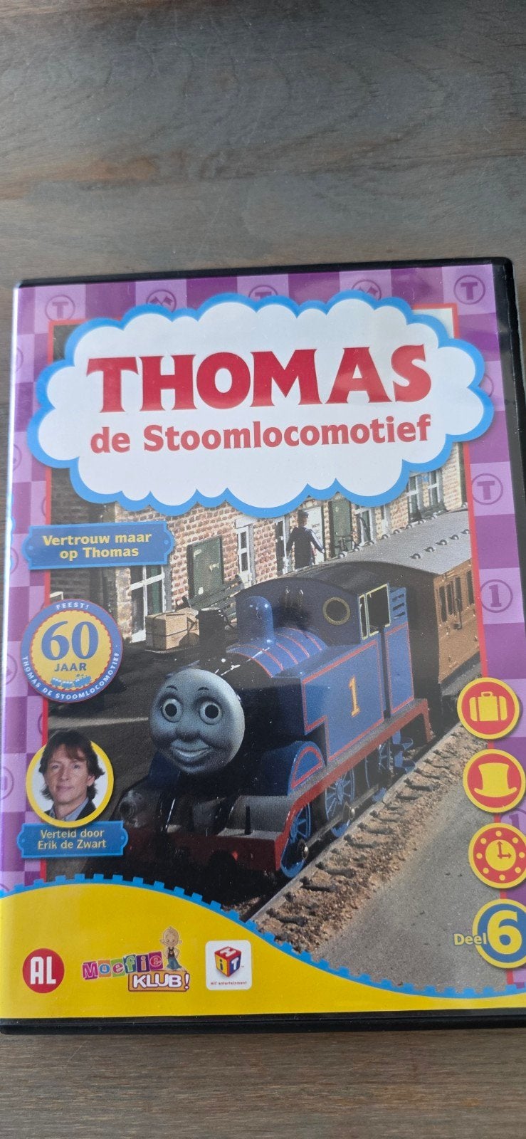 Thomas de Stoomlocomotief - Vertrouw maar op Thomas, Cd's en Dvd's, Gebruikt, Alle leeftijden, Tv-serie, Familie