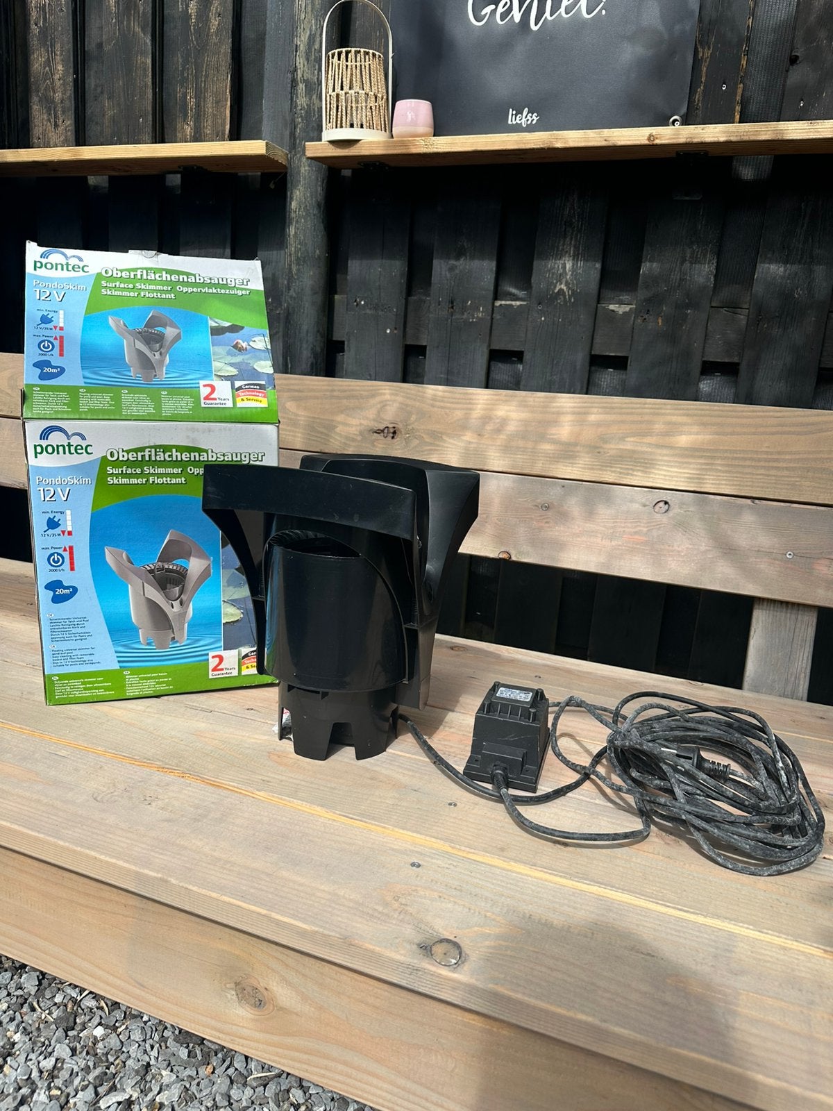 Skimmer/oppervlaktezuiger, Tuin en Terras, Vijver-toebehoren, Ophalen of Verzenden, Zo goed als nieuw