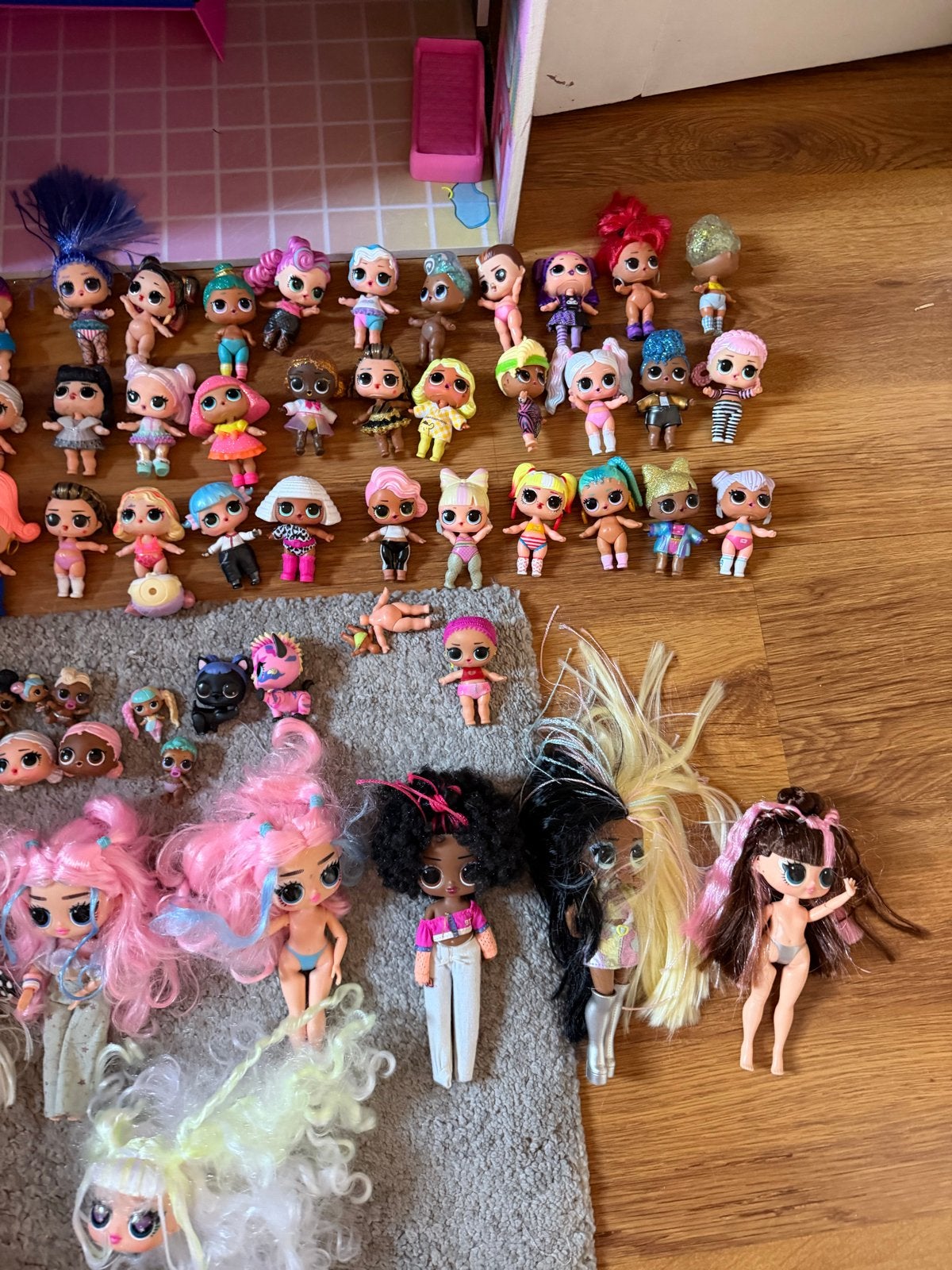 Grote collectie L.O.L. Surprise! poppen en poppenhuis, Ophalen of Verzenden, Gebruikt, Overige typen