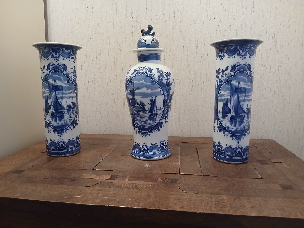 Delfts blauw, Ophalen
