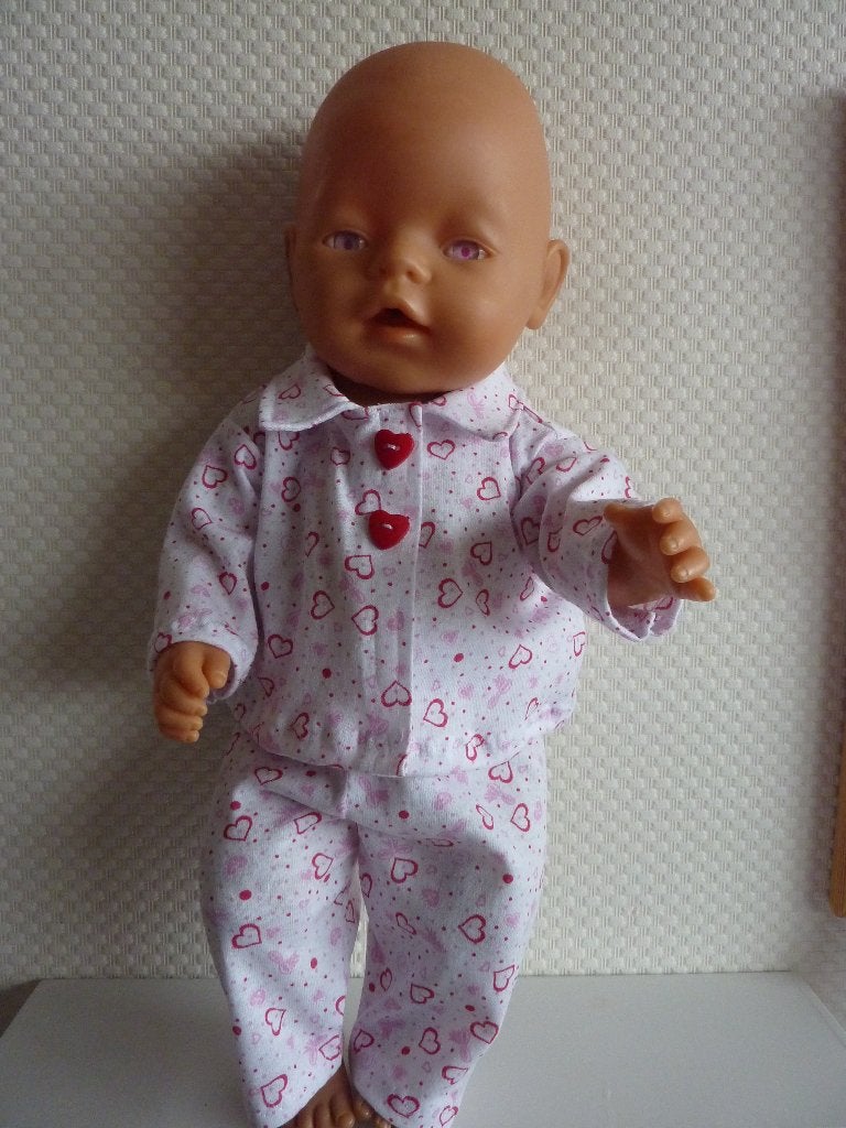 Pyjama voor de baby born pop van 43 cm Poppenkleertjes, Ophalen of Verzenden, Nieuw, Babypop