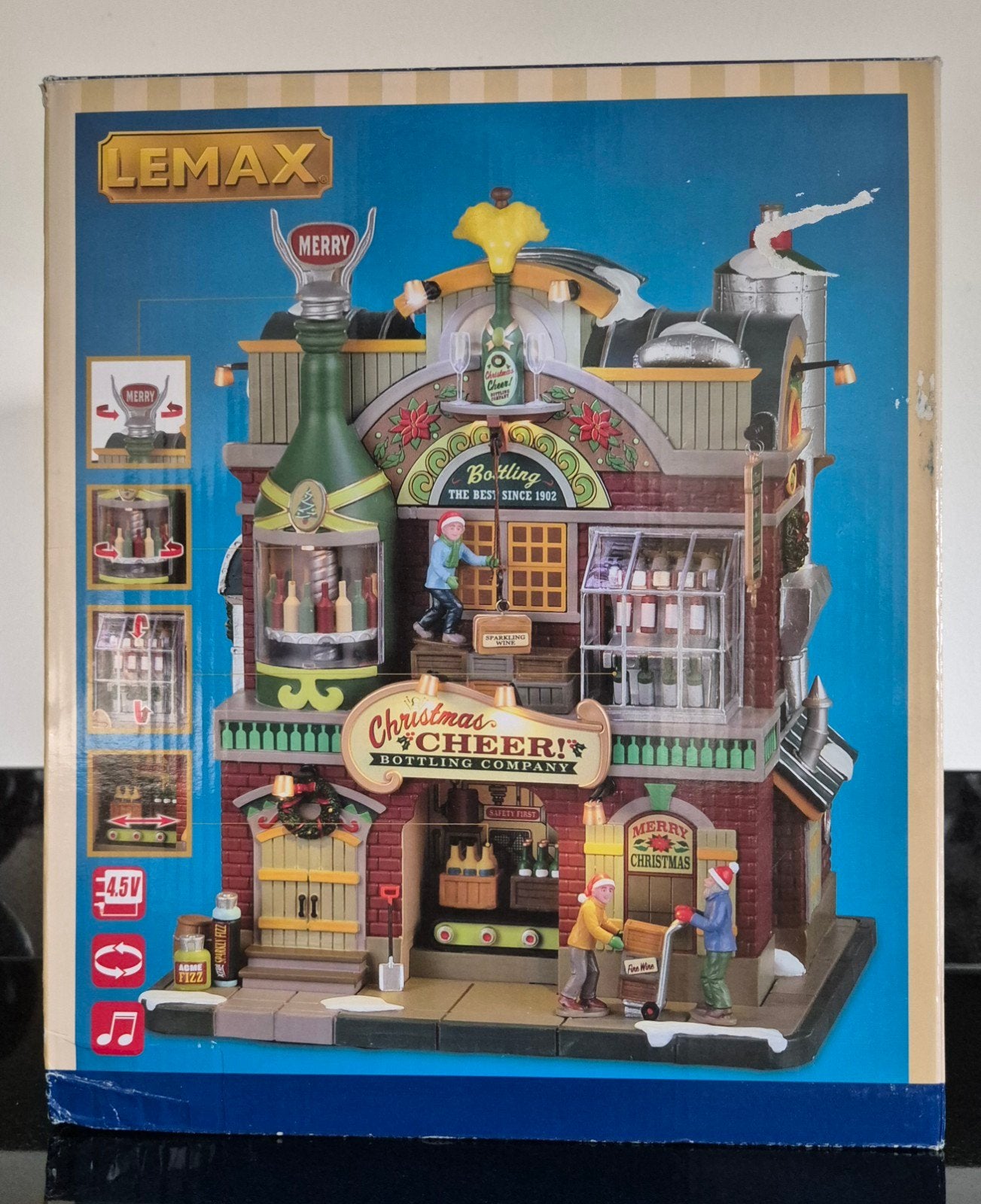 Lemax facade Christmas Cheers Bottling Company, Diversen, Ophalen, Gebruikt