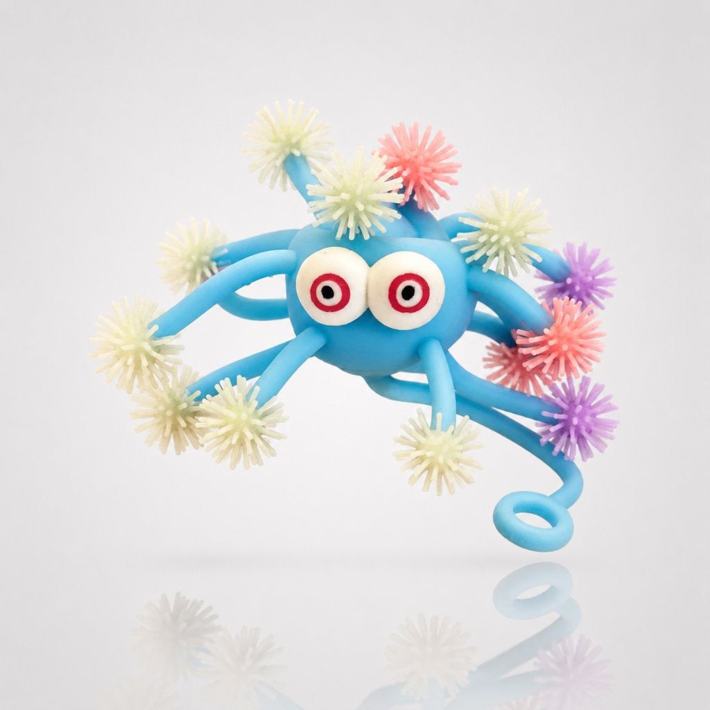 Partij stretchy puffer monster knijpspeelgoed, NHP International, Jongen of Meisje, Ophalen of Verzenden, Info@nhp-international.com