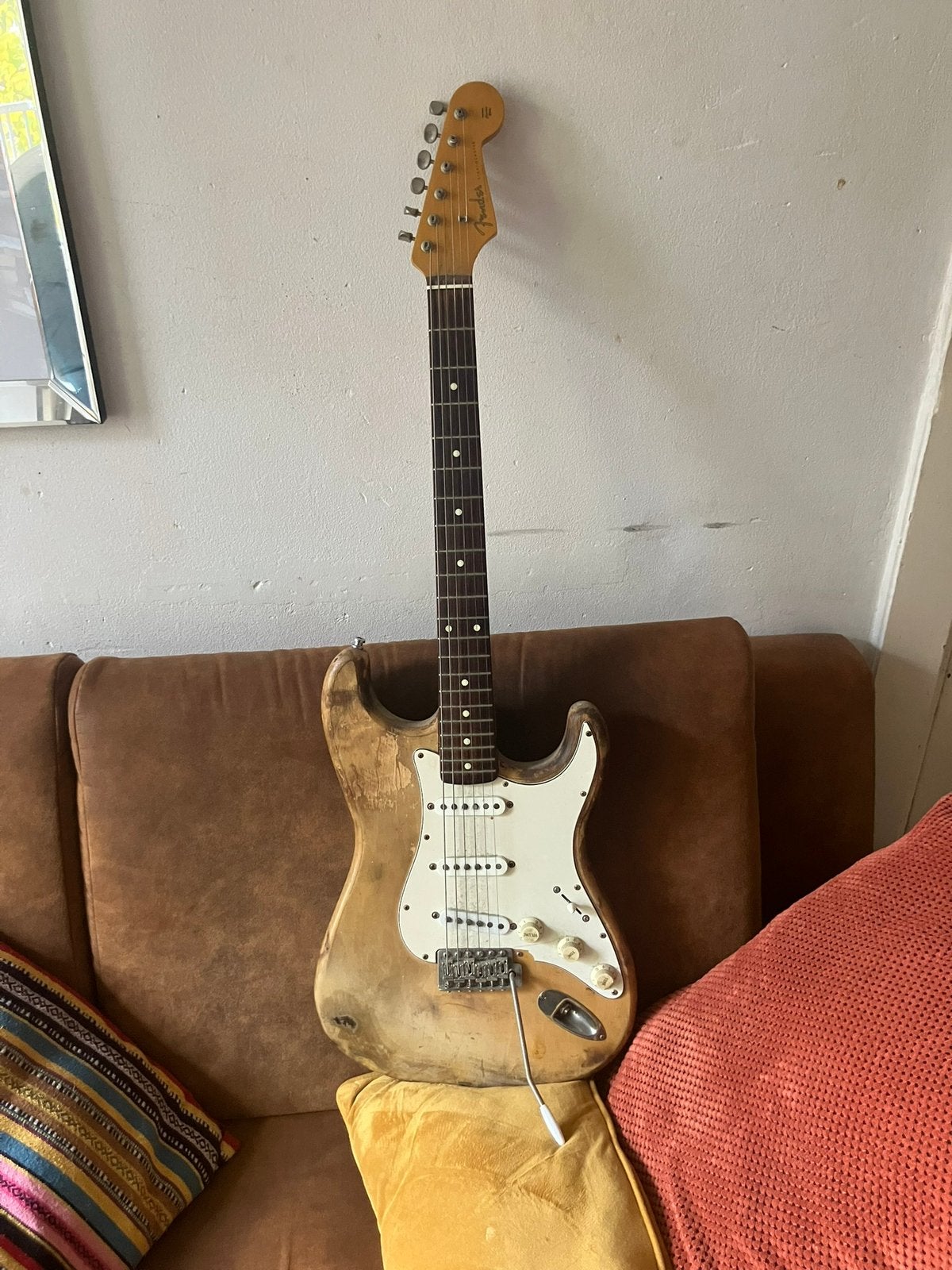 Fender Stratocaster MIJ 1994, Ophalen of Verzenden, Gebruikt, Solid body, Fender