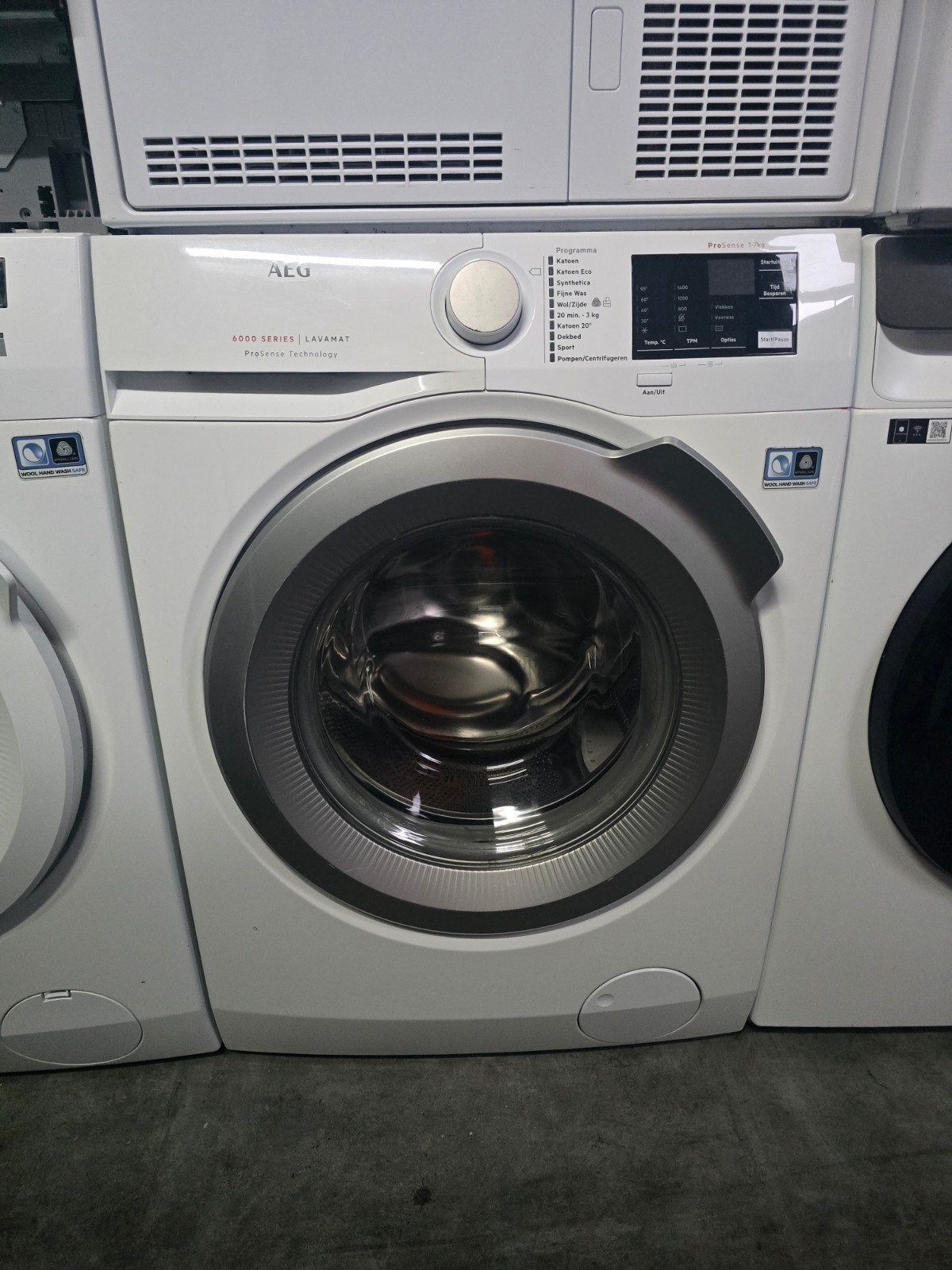 Keurige kwalitatieve AEG 6000-serie wasmachine! 7KG! Garant!, Witgoed en Apparatuur, Ophalen of Verzenden, Aeg, Kort programma