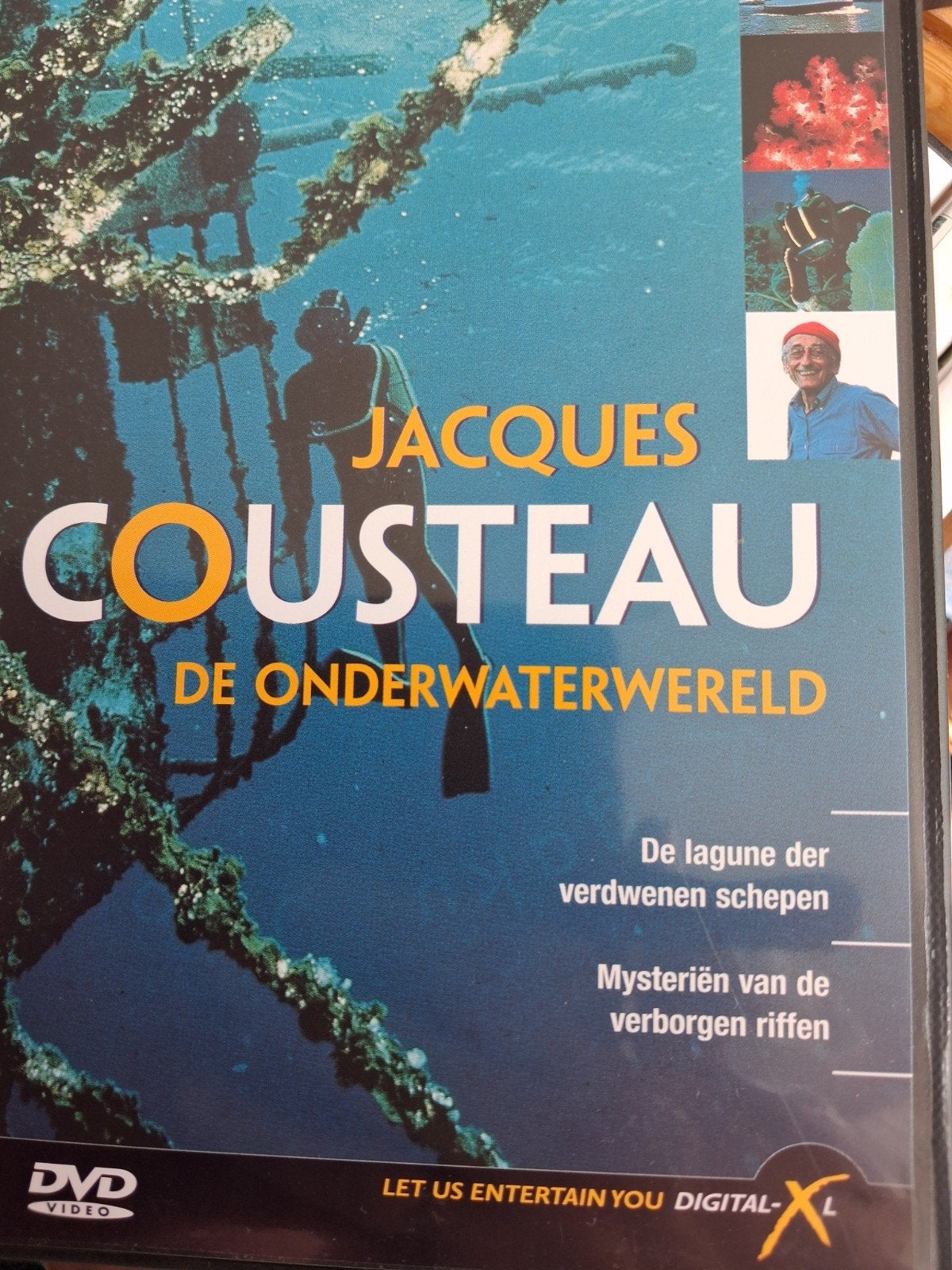 DVD de onderwaterwereld., Ophalen