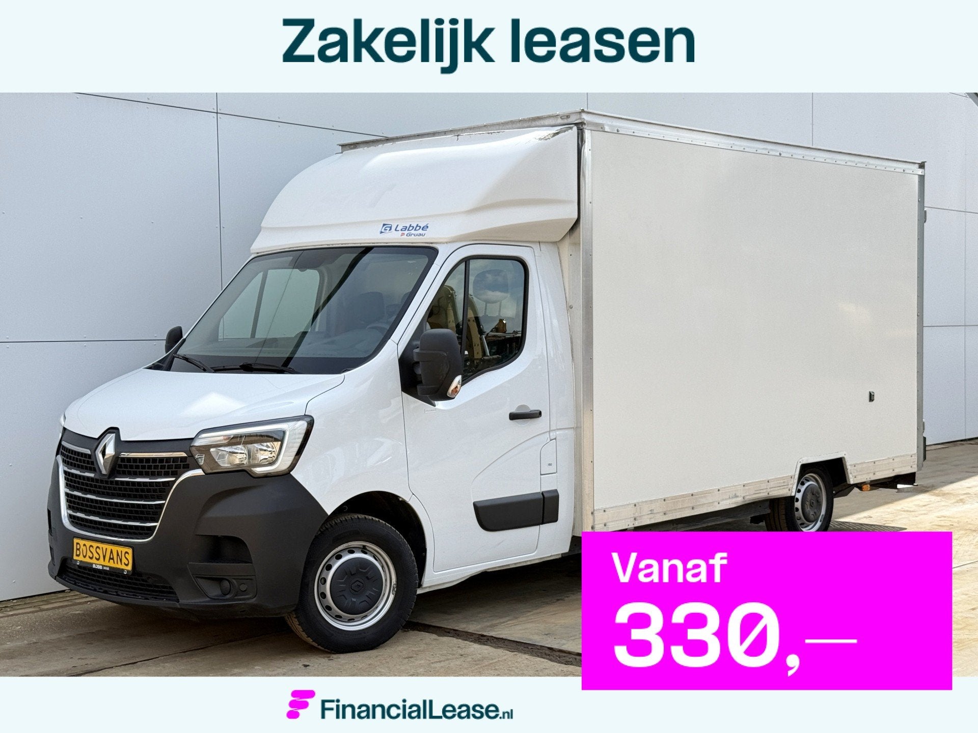 Renault Master Plancher T35 2.0 DCi 145PK Lowliner Bakwagen, 145 pk, Gebruikt, 4 cilinders, 1850 kg
