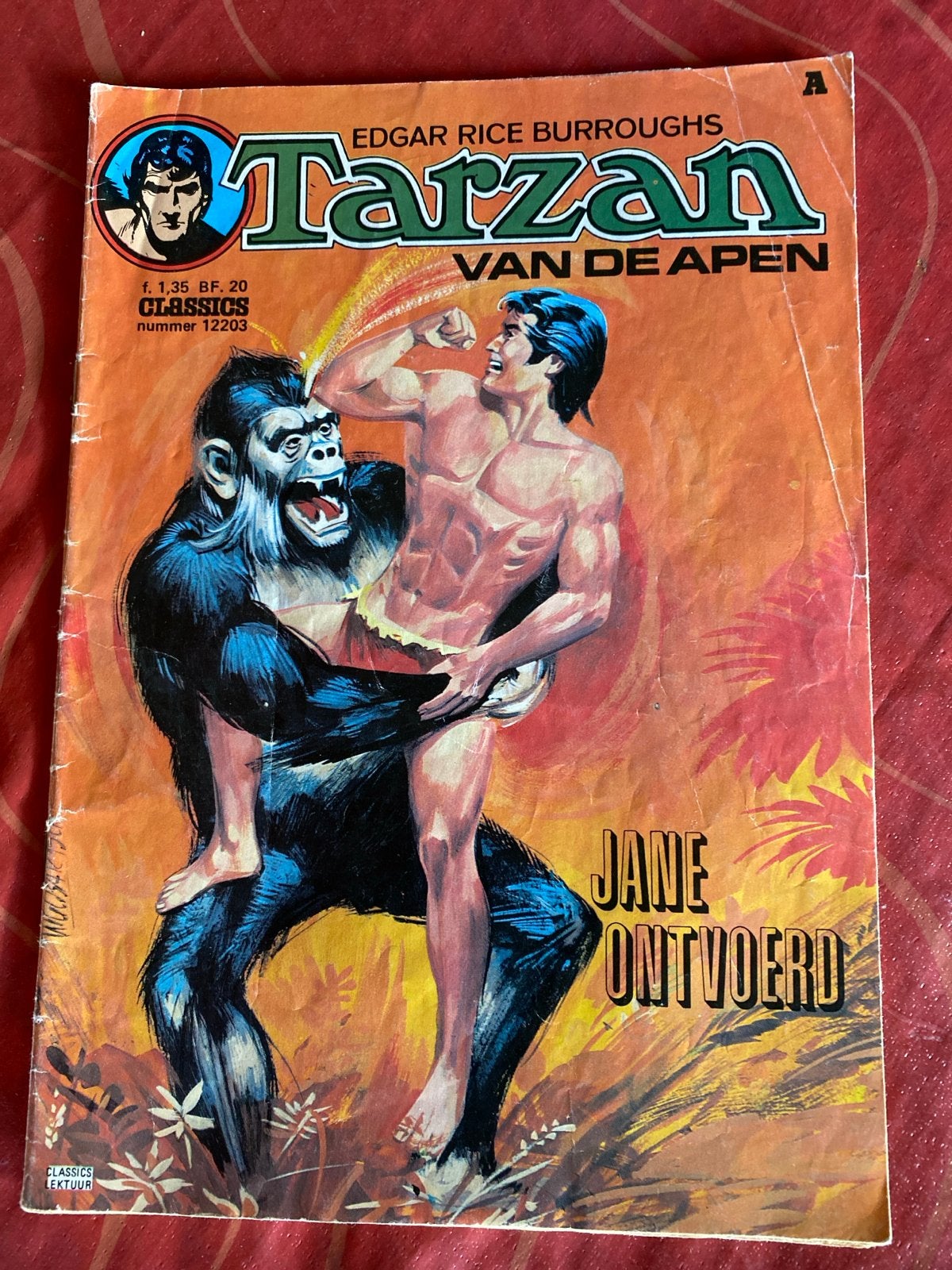Tarzan van de Apen - Jane Ontvoerd (Classics Editie), Boeken, Stripboeken, Eén stripboek, Ophalen of Verzenden, Gelezen