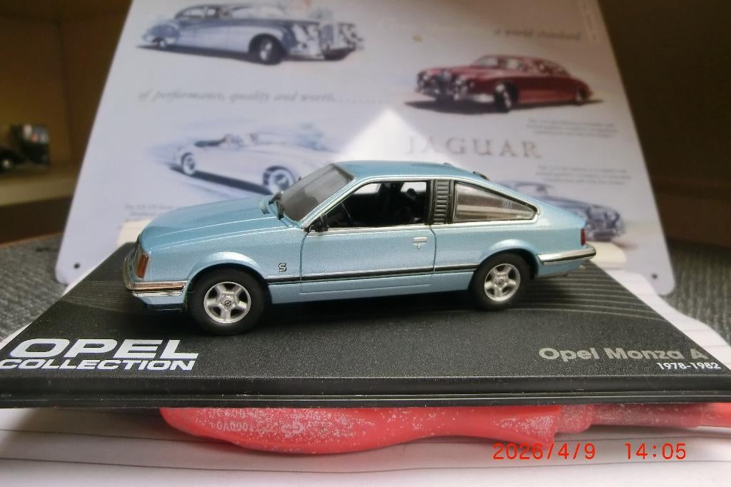 Opel Monza A 1:43, Ophalen of Verzenden, Nieuw, Auto, Overige merken