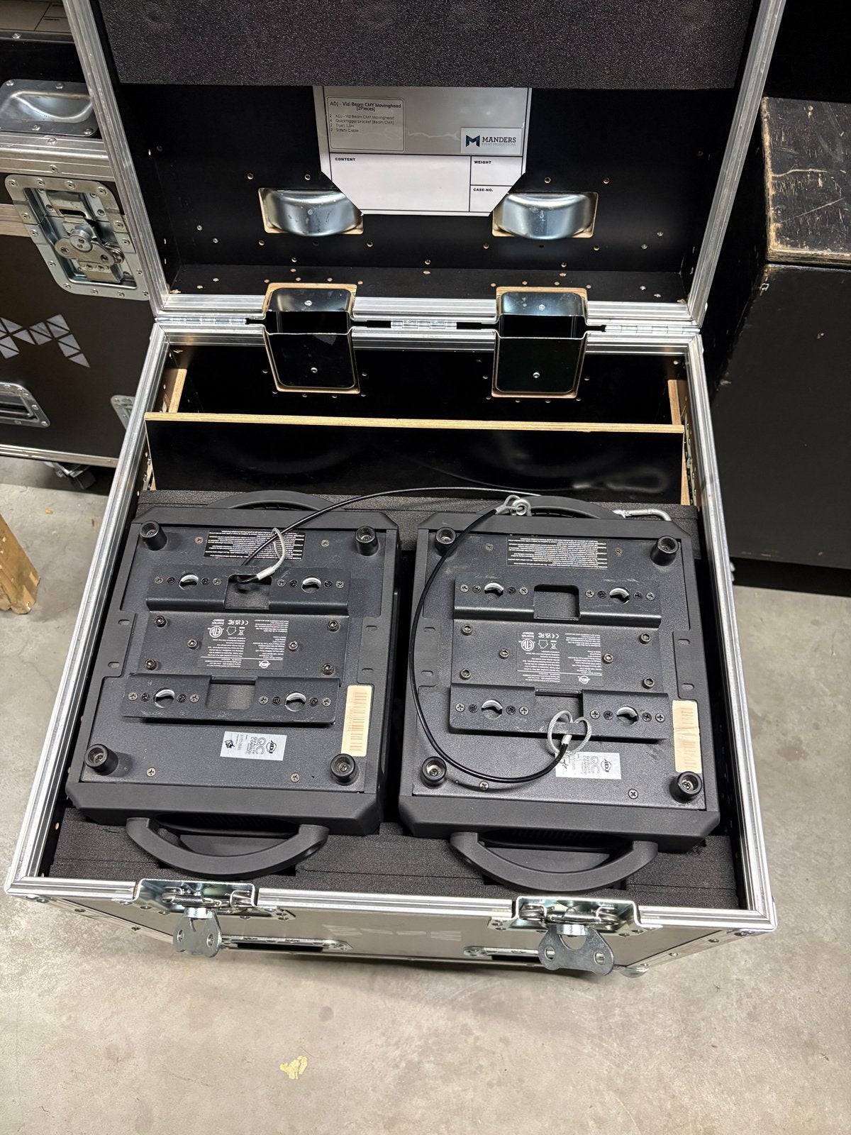 18x ADJ Vizi Beam CMY Moving Heads(Set van 2) met Flightcase, Ophalen, Gebruikt