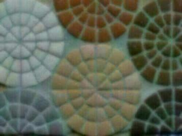 terrascirkel keramiek tegels diverse kleuren / Fennicole, Ophalen, Nieuw, Overige typen