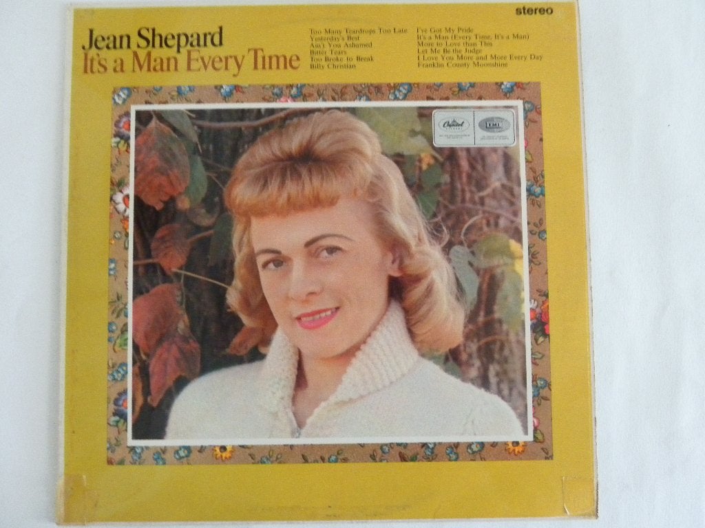 LP Jean Shepard - It's A Man Every Time, LP, Gebruikt, Ophalen of Verzenden, 12 inch
