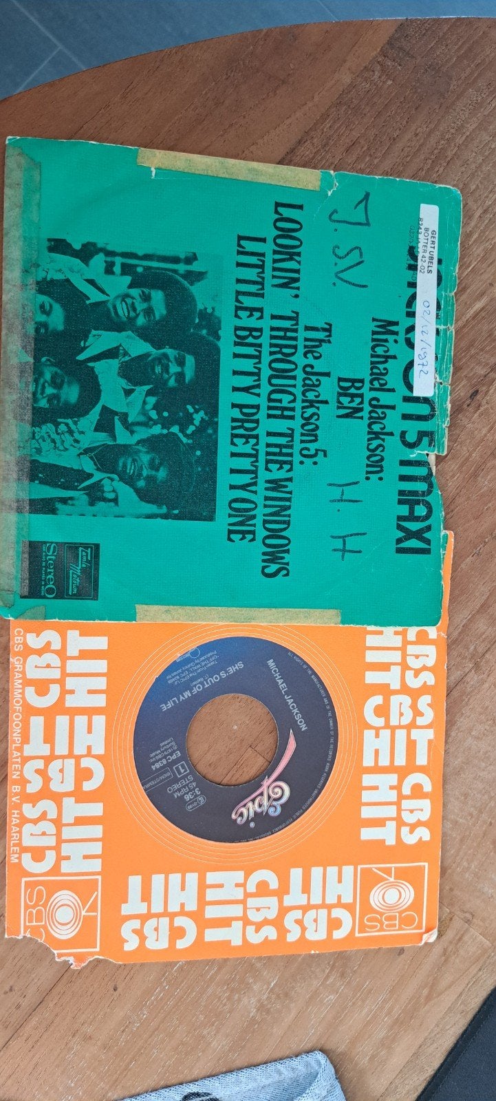 Michael Jackson/The Jackson5 -Ben / Lookin' Through The W, Ophalen of Verzenden, Gebruikt, Pop