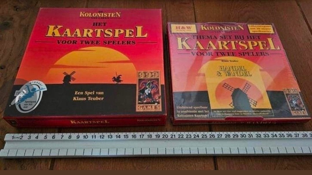 Kolonisten van Catan kaartspel & thema- Verzend ook, Ophalen, Zo goed als nieuw, 999 Games