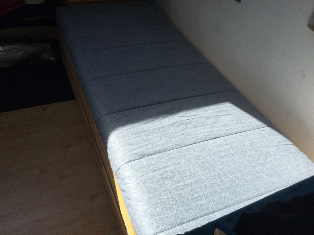 Stapelbaar bed grenen utaken ikea, Huis en Inrichting, Slaapkamer | Bedden, Ophalen, Gebruikt, 80 cm, 200 cm