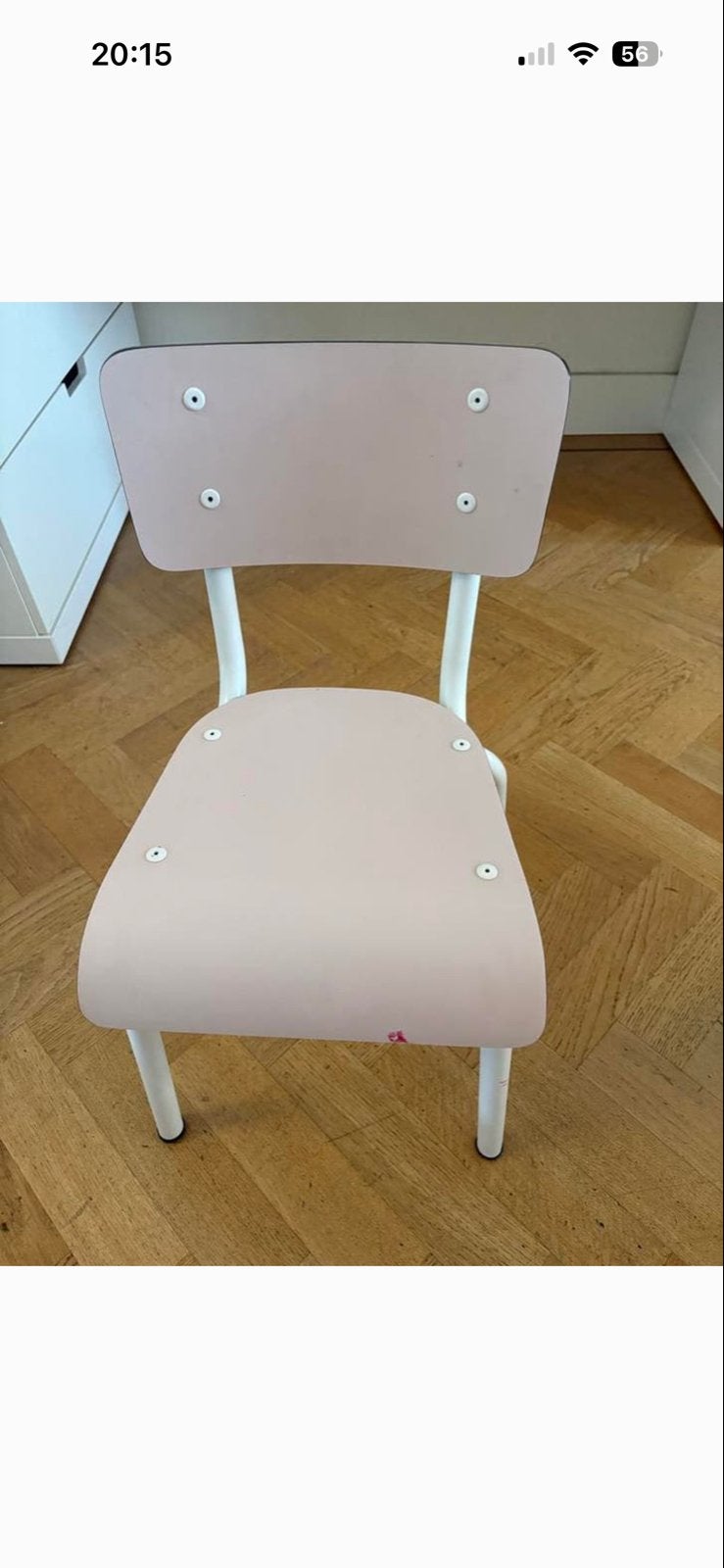Schattige Les Gambettes Little Suzie kinderstoel roze, Ophalen, Gebruikt, Overige typen