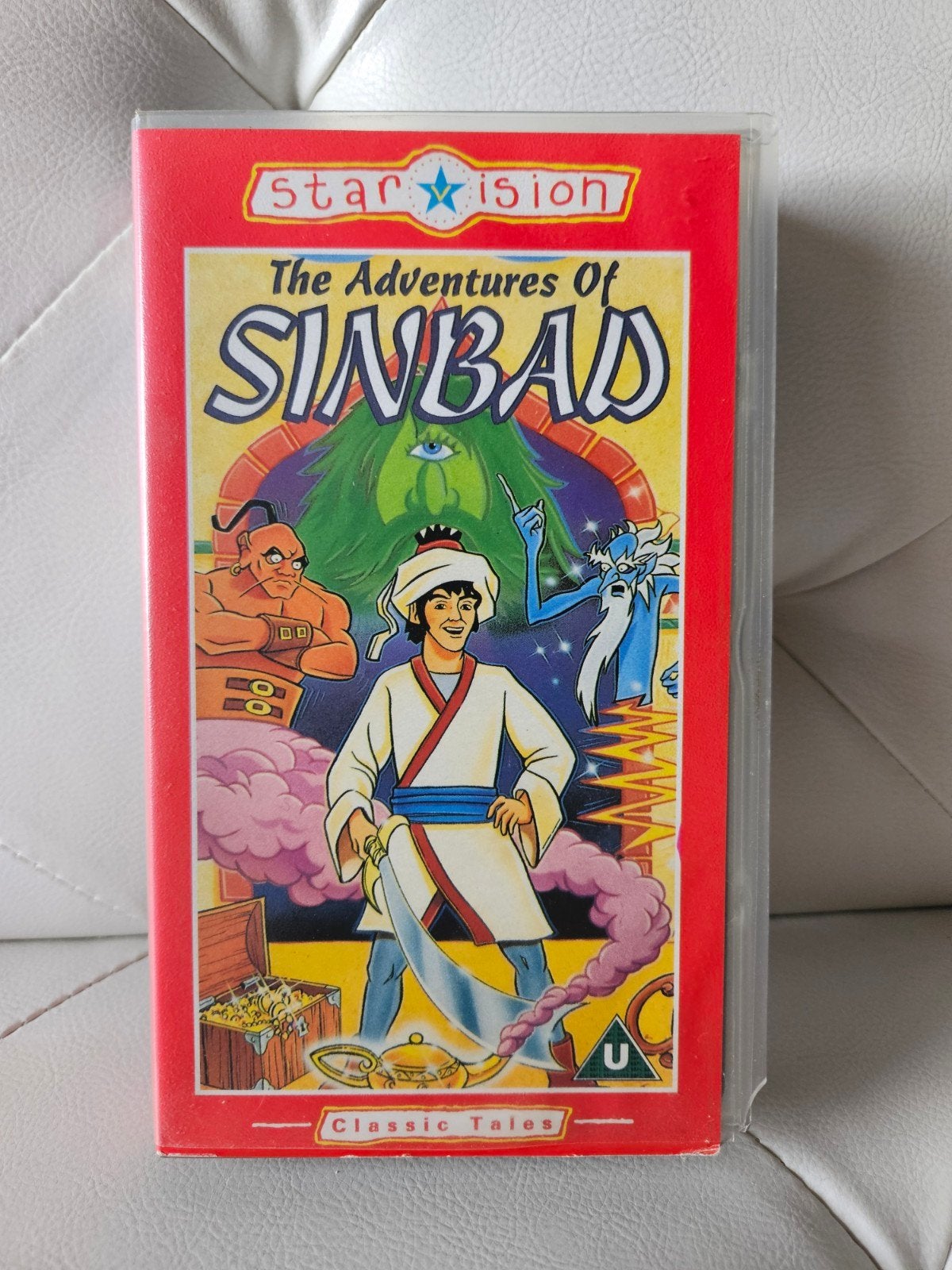 VHS The Adventures Of Sinbad, Tekenfilm, Alle leeftijden, Ophalen of Verzenden, VHS