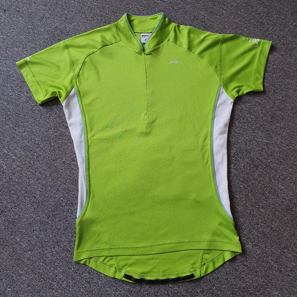 Dames Fietsshirt AGU groen maat M 38-40, Ophalen of Verzenden, Zo goed als nieuw, Kleding