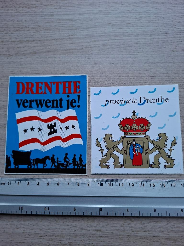 Stickers Drenthe, Ophalen of Verzenden, Zo goed als nieuw, Overige typen