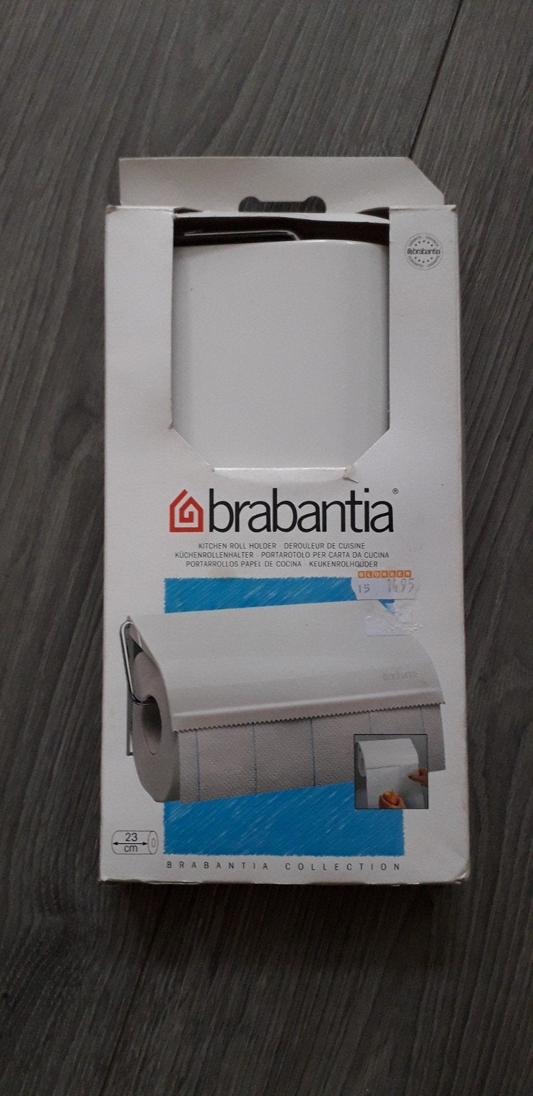 brabantia keukenrol houder, Ophalen of Verzenden, Nieuw