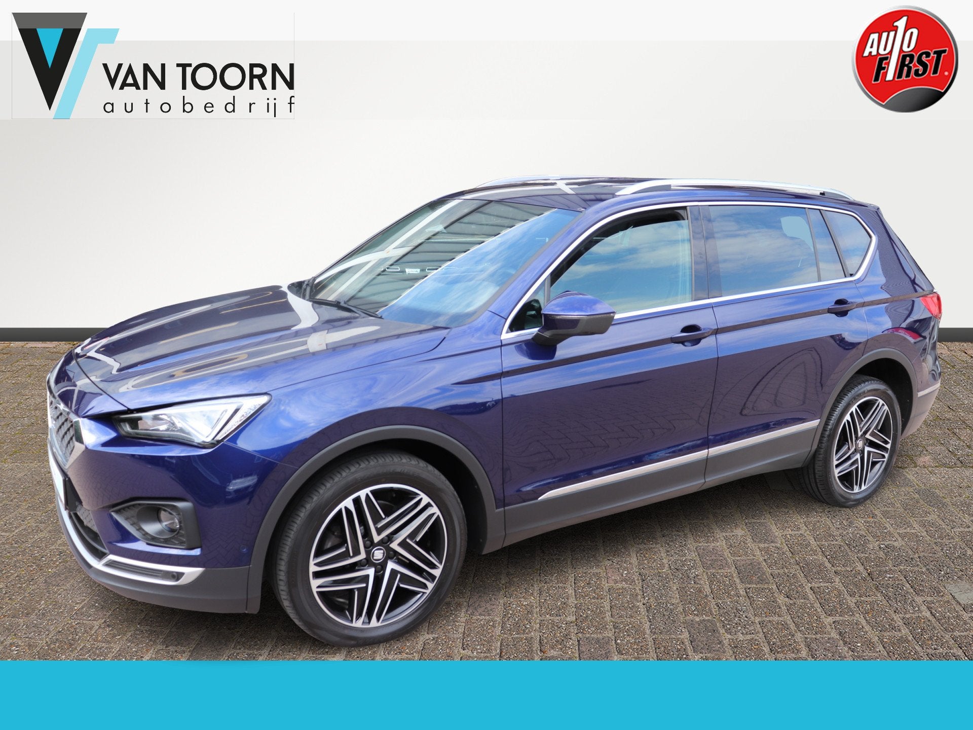 SEAT Tarraco 2.0 TSI 4DRIVE Xcellence 7p Automaat. ., Auto's, Seat, Gebruikt, 1984 cc, Blauw, Vierwielaandrijving