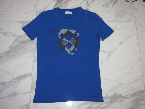 small ICEBERG shirt, Ophalen of Verzenden, Zo goed als nieuw, Maat 46 (S) of kleiner, Blauw