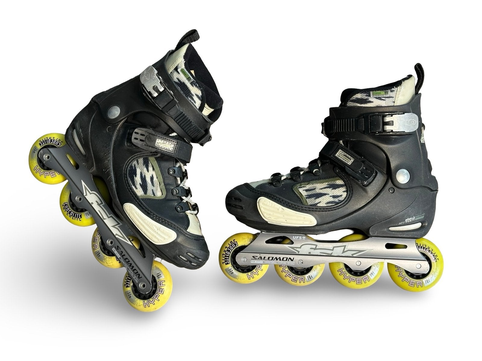 Salomon deemax fsk free skate freestyle inline skates, Sport en Fitness, Skeelers, Zo goed als nieuw, Inline skates 4 wielen, Salomon