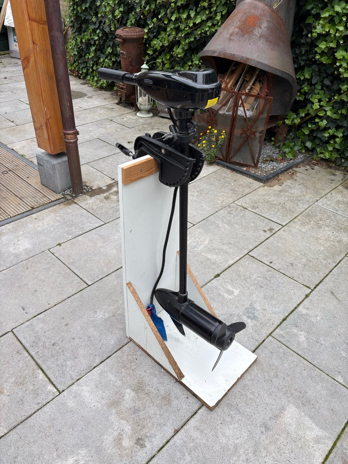 Excursion elektrische buitenboordmotor 55 lbs - 12V, Watersport en Boten, Ophalen of Verzenden, Gebruikt